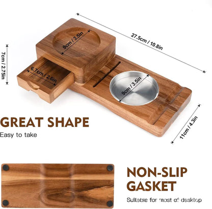 Cigar Ashtray With Cigar Drawer
