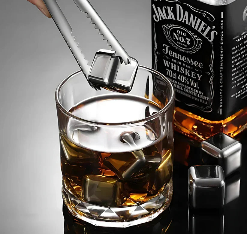 Stainless steel ice cube stones
